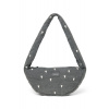 STUDIO NOOS - Denim Mini Cross Body Bag | Grey Hearts STUDIO NOOS - Denim Mini Cross Body Bag | Grey Hearts