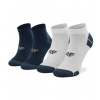 4F Športové ponožky 2 páry H4L22-SOM002 WHT/NAVY 39/42 4F Športové ponožky 2 páry H4L22-SOM002 WHT/NAVY 39/42