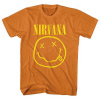 Tričko Nirvana - Yellow Happy Face, Dieťa,Oranžová,11 – 12 rokov Tričko Nirvana - Yellow Happy Face, Dieťa,Oranžová,11 – 12 rokov