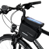 Wozinsky cyklistická taška s puzdrom na telefón / 1,5 l - čierná (WBB26BK) Wozinsky cyklistická taška s puzdrom na telefón / 1,5 l - čierná (WBB26BK)