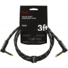 Fender Deluxe Series 3' Instrument Cable Black Tweed Fender Deluxe Series 3' Instrument Cable Black Tweed