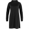 Fjällräven Abisko Sun-hoodie Dress W, Farba BLACK, Veľkosť S Fjällräven Abisko Sun-hoodie Dress W, Farba BLACK, Veľkosť S