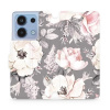 Flipové pouzdro Mobiwear - Xiaomi Redmi Note 13 4G - MX06S Květy na šedém pozadí (Knížkové flip pouzdro, obal, kryt na mobil Xiaomi Redmi Note 13 4G - MX06S Květy na šedém pozadí, materiál Umělá kůže Flipové pouzdro Mobiwear - Xiaomi Redmi Note 13 4G - MX06S Květy na šedém pozadí (Knížkové flip pouzdro, obal, kryt na mobil Xiaomi Redmi Note 13 4G - MX06S Květy na šedém pozadí, materiál Umělá kůže