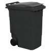 Popolnica s kolieskami, plastová, objem 360 l, antracit Popolnica s kolieskami, plastová, objem 360 l, antracit