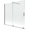 Mexen Velar, 2-krídlová posuvná vaňová zástena 170 x 150 cm, 8mm číre sklo, brúsený grafit, 896-170-000-01-95 Mexen Velar, 2-krídlová posuvná vaňová zástena 170 x 150 cm, 8mm číre sklo, brúsený grafit, 896-170-000-01-95