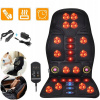 MASÁŽNA PODLOŽKA S VYHRIEVANÍM NA SEDADLO DO AUTA NA MASÁŽ CHRBTA A TELA 12V MASÁŽNA PODLOŽKA S VYHRIEVANÍM NA SEDADLO DO AUTA NA MASÁŽ CHRBTA A TELA 12V