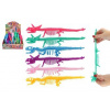 Hračka antistresová kostra dinosaura natahovací silikon 22cm 6 barev 60ks v boxu Hračka antistresová kostra dinosaura natahovací silikon 22cm 6 barev 60ks v boxu