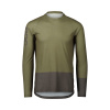 POC MTB Pure LS Jersey Epidote Green/Sylvanite Grey S POC MTB Pure LS Jersey Epidote Green/Sylvanite Grey S