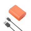 SmallRig NP-FZ100 USB-C Rechargeable Camera Battery Orange 4969 SmallRig NP-FZ100 USB-C Rechargeable Camera Battery Orange 4969