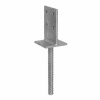 Domax PSW 70 Pätka stĺpiku zapustená 71x130x71x8mm Domax PSW 70 Pätka stĺpiku zapustená 71x130x71x8mm