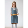 Detská modrá ľanová zástera Linen Tales Pinafore, 72 x 45 cm Detská modrá ľanová zástera Linen Tales Pinafore, 72 x 45 cm