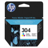 HP originál ink N9K05AE#301, HP 304, Tri-color, blister, 100str. HP originál ink N9K05AE#301, HP 304, Tri-color, blister, 100str.
