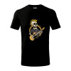 Punk rock gitarista - Tričko detské bavlnené - 158 cm/12 rokov ( Čierna ) Punk rock gitarista - Tričko detské bavlnené - 158 cm/12 rokov ( Čierna )