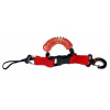Metalsub Špirálový kábel s karabínkou CONSOLE/TORCH SPIRAL LANYARD červená RD Metalsub Špirálový kábel s karabínkou CONSOLE/TORCH SPIRAL LANYARD červená RD