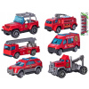 Mikro trading Auta hasičská na volný chod 6 ks Mikro trading Auta hasičská na volný chod 6 ks