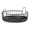 Drôtený kovový košík ø 38x18 cm Inu – Zone Drôtený kovový košík ø 38x18 cm Inu – Zone
