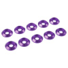 GForce Podložka pro půlk. hlavu M4/12 mm hliník fialová 10 GForce Podložka pro půlk. hlavu M4/12 mm hliník fialová 10