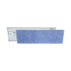 Mikrovláknový mop modrý, suchý zips, 40 cm Mikrovláknový mop modrý, suchý zips, 40 cm