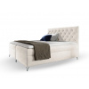 Wilsondo Čalúnená boxspring manželská posteľ s matracom Guliette 160x200 - biela Wilsondo Čalúnená boxspring manželská posteľ s matracom Guliette 160x200 - biela