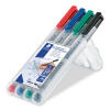 STAEDTLER Lumocolor 315 NonPermanent univerzálne popisovače 1,0mm - 4 farby STAEDTLER Lumocolor 315 NonPermanent univerzálne popisovače 1,0mm - 4 farby