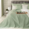 Prehoz na posteľ Markizeta z mikrovlákna 200 cm x 220 cm zelený Prehoz na posteľ Markizeta z mikrovlákna 200 cm x 220 cm zelený