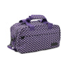 Kabinová taška MEMBER'S SB-0043 - fialová / bílá - 14 L Kabinová taška MEMBER'S SB-0043 - fialová / bílá - 14 L