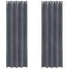 zahrada-XL Zatemňovacie závesy 2 pcs Svetlosivá 140 x 260 cm Zamat 4107287 zahrada-XL Zatemňovacie závesy 2 pcs Svetlosivá 140 x 260 cm Zamat 4107287