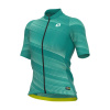 ALÉ Cyklistický dres s krátkym rukávom - PR-R GREEN SPEED LADY - zelená S ALÉ Cyklistický dres s krátkym rukávom - PR-R GREEN SPEED LADY - zelená S