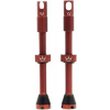 Bezdušové ventily Peaty X Chris King (Mk2) Red Tubeless Valves 60 mm uni Bezdušové ventily Peaty X Chris King (Mk2) Red Tubeless Valves 60 mm uni