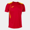 CHAMPIONSHIP VII SHORT SLEEVE T-SHIRT dres / tričko červená žltá XS CHAMPIONSHIP VII SHORT SLEEVE T-SHIRT dres / tričko červená žltá XS