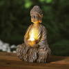 Solárny Buddha - 1 LED - 12,5 x 8,5 x 19 cm - 2 druhy Solárny Buddha - 1 LED - 12,5 x 8,5 x 19 cm - 2 druhy