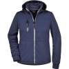 James & Nicholson | JN 1077, Dámska 3-vrstvová softshell bunda, modrá navy - biela, L James & Nicholson | JN 1077, Dámska 3-vrstvová softshell bunda, modrá navy - biela, L