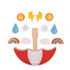 Bigjigs Toys Balančná hra Počasie - poškodený obal Bigjigs Toys Balančná hra Počasie - poškodený obal
