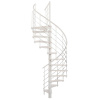 Minka STAIRS Kombinované točité schodisko Venezia biela/biela pr. 120 cm Minka STAIRS Kombinované točité schodisko Venezia biela/biela pr. 120 cm