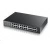 Zyxel GS1900-24E 24-portový stolový gigabitový webový inteligentný prepínač: 24x gigabitový metal, IPv6, 802.3az (zelen GS1900-24E-EU0103F Zyxel GS1900-24E 24-portový stolový gigabitový webový inteligentný prepínač: 24x gigabitový metal, IPv6, 802.3az (zelen GS1900-24E-EU0103F