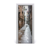 Fototapeta samolepiace na dvere stará ulička 75x205 Fototapeta samolepiace na dvere stará ulička 75x205