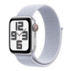 Apple Watch SE GPS + Cellular 44mm Silver Aluminium Case with Blue Cloud Sport Loop Apple Watch SE GPS + Cellular 44mm Silver Aluminium Case with Blue Cloud Sport Loop