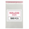 Celofánové vrecká fóliové A5 15,5x22cm na pohľadnice darčeky 100ks Celofánové vrecká fóliové A5 15,5x22cm na pohľadnice darčeky 100ks