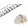 Mikrospínač TACT SPST-NO Polohy 2 0,05A/12VDC THT LED 1,56N Mikrospínač TACT SPST-NO Polohy 2 0,05A/12VDC THT LED 1,56N
