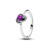 PANDORA prsten Fialový kruh věčnosti 60 192993C02-60 PANDORA prsten Fialový kruh věčnosti 60 192993C02-60
