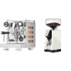 Rocket Espresso Appartamento, copper + Eureka Mignon Silenzio 55, CR white Rocket Espresso Appartamento, copper + Eureka Mignon Silenzio 55, CR white