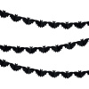 Girlanda papierová 3 m - čierne netopiere, Halloween Girlanda papierová 3 m - čierne netopiere, Halloween