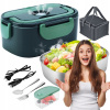 ELEKTRICKÝ LUNCH BOX OHRIEVAČ OBEDOVÝ BOX 220V/12V 1.5L DO AUTA ELEKTRICKÝ LUNCH BOX OHRIEVAČ OBEDOVÝ BOX 220V/12V 1.5L DO AUTA