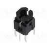Mikrospínač TACT SPST-NO Polohy 2 0,05A/12VDC THT LED 1,96N Mikrospínač TACT SPST-NO Polohy 2 0,05A/12VDC THT LED 1,96N