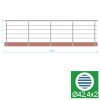 EKOfence Nerezové zábradlie AISI304 BR 14248 EKOfence Nerezové zábradlie AISI304 BR 14248