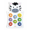 Viga Toys VIGA Drevená manipulačná doska Zebra FSC Montessori certifikát Viga Toys VIGA Drevená manipulačná doska Zebra FSC Montessori certifikát