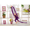 LEAN TOYS Plyšová opica s maskotom mláďaťom fialová 90 cm LEAN TOYS Plyšová opica s maskotom mláďaťom fialová 90 cm