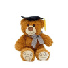 Plyšový macko 25 cm s akademickou čiapkou - hnedý Plyšový macko 25 cm s akademickou čiapkou - hnedý