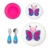SKIP HOP ZOO Set jedálenský Motýľ 5 ks SKIP HOP ZOO Set jedálenský Motýľ 5 ks