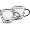 LAMART Pohár LT9117 Vaso cappuccino Black 2 x 190 ml LAMART Pohár LT9117 Vaso cappuccino Black 2 x 190 ml
